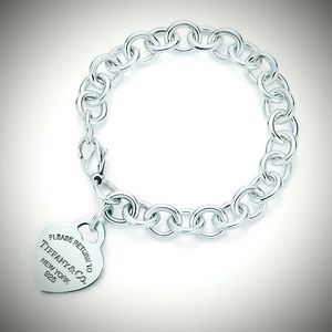 Authentic Tiffany Charm Link Bracelet